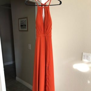 Azazie Evalleen A2 in Paprika - Like new